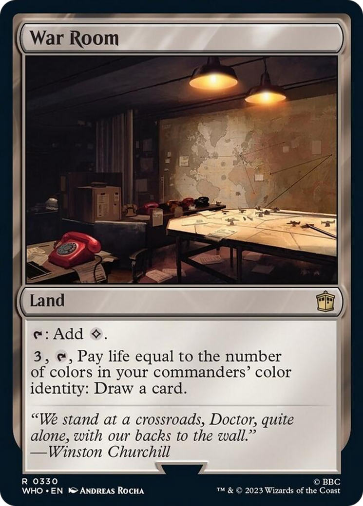 War Room [Doctor Who] Foil