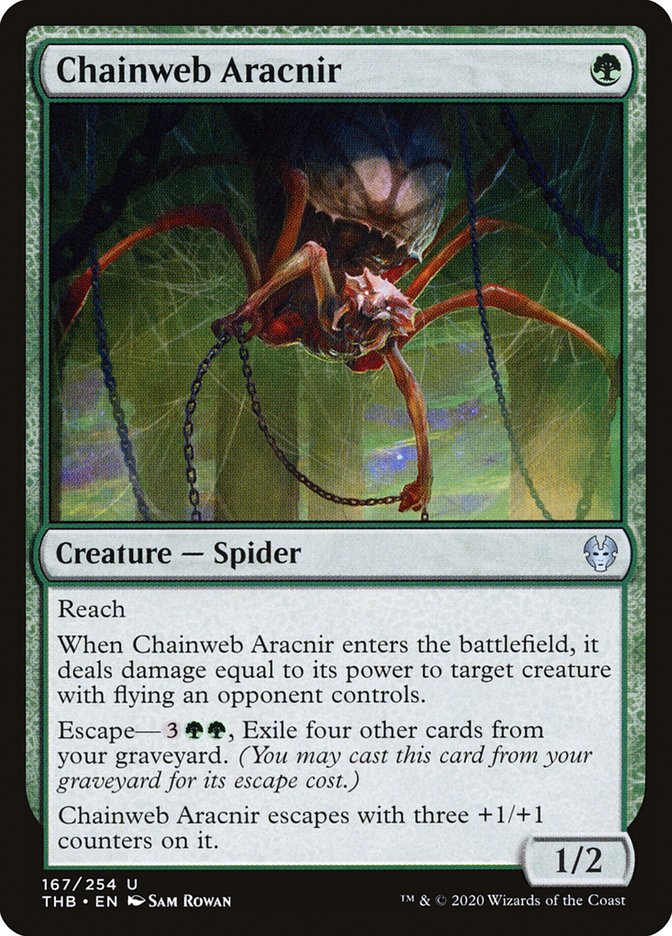 Chainweb Aracnir [Theros Beyond Death] Foil