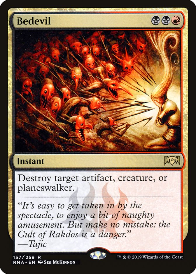 Bedevil [Ravnica Allegiance] Foil