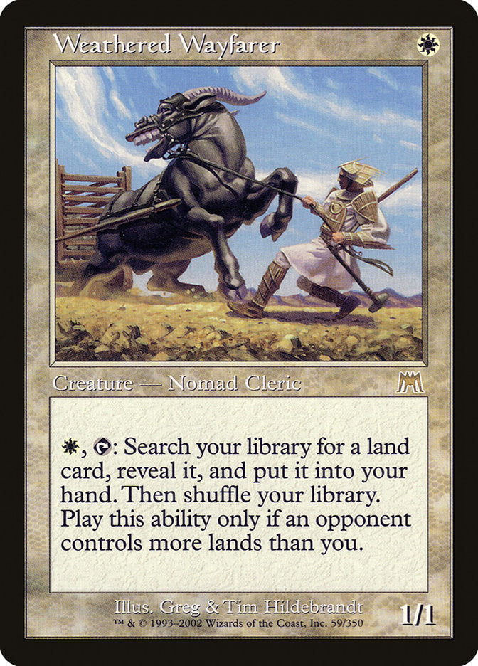 Weathered Wayfarer [Onslaught] Foil