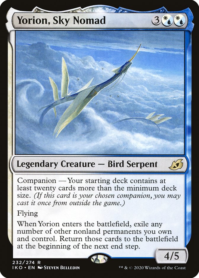Yorion, Sky Nomad [Ikoria: Lair of Behemoths] Foil