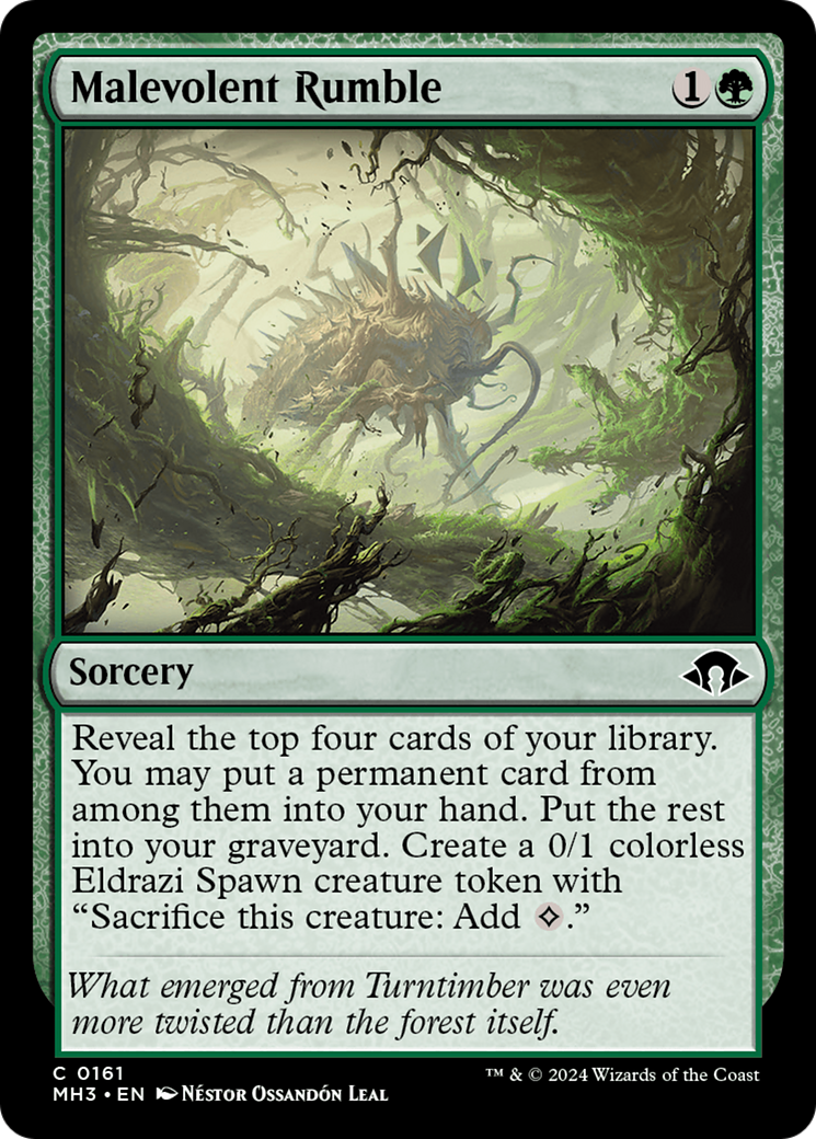 Malevolent Rumble [Modern Horizons 3] Foil
