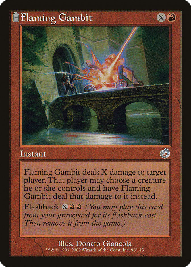 Flaming Gambit [Torment] Foil