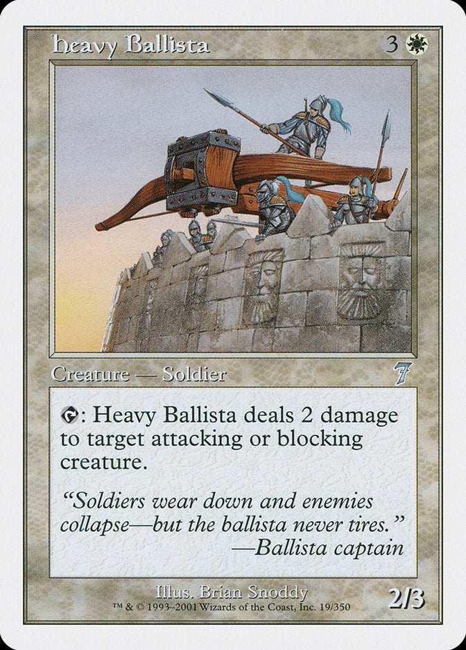 Heavy Ballista [Seventh Edition] Foil