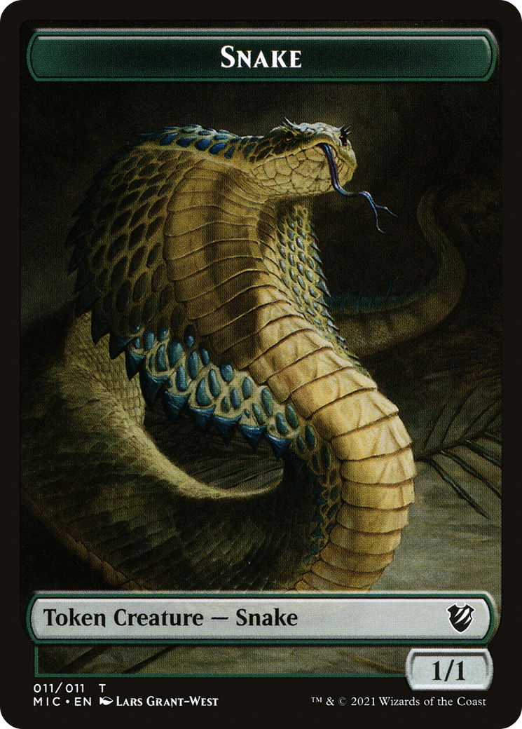 Snake  [Midnight Hunt Commander Tokens]