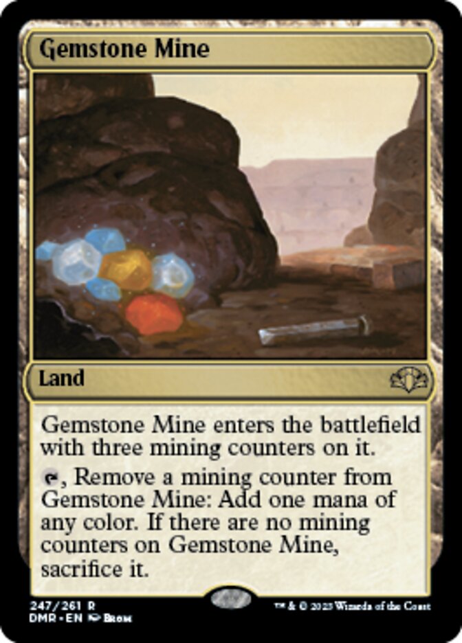 Gemstone Mine [Dominaria Remastered] Foil