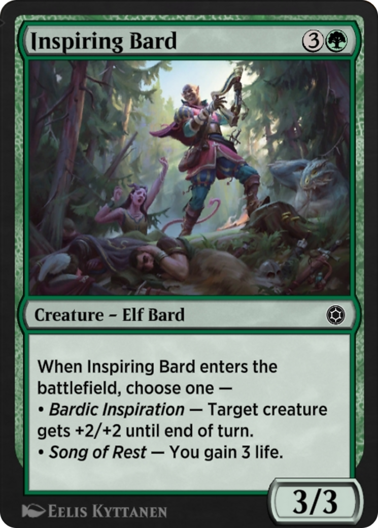 Inspiring Bard  [Alchemy Horizons: Baldur's Gate]