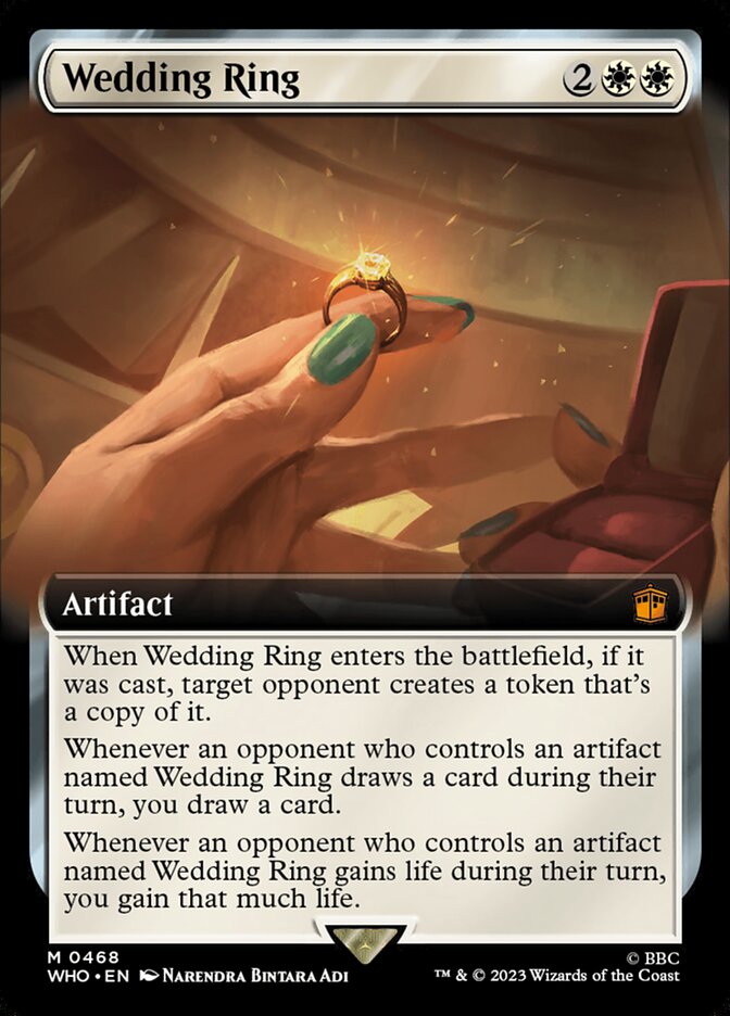Wedding Ring (Extended Art) [Doctor Who] Foil