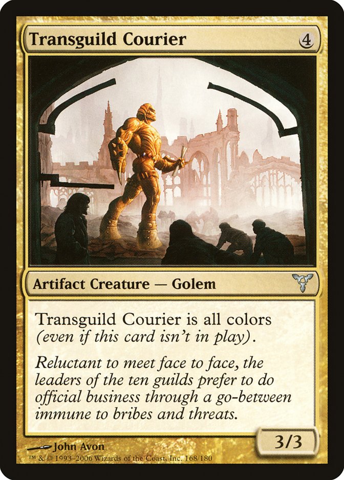 Transguild Courier [Dissension] Foil