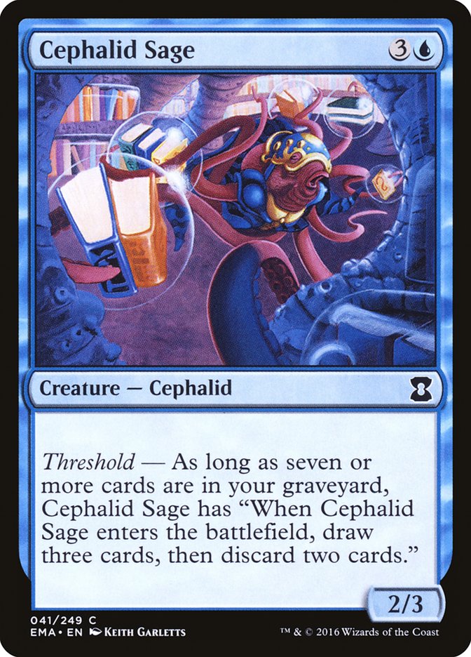 Cephalid Sage [Eternal Masters] Foil