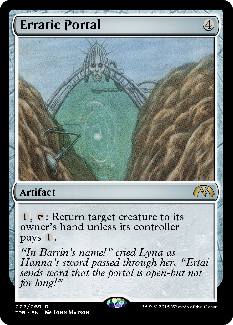 Erratic Portal  [Tempest Remastered] Foil