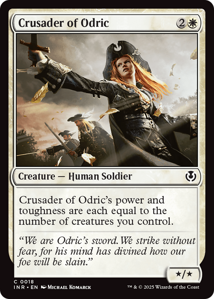 Crusader of Odric [Innistrad Remastered] Foil