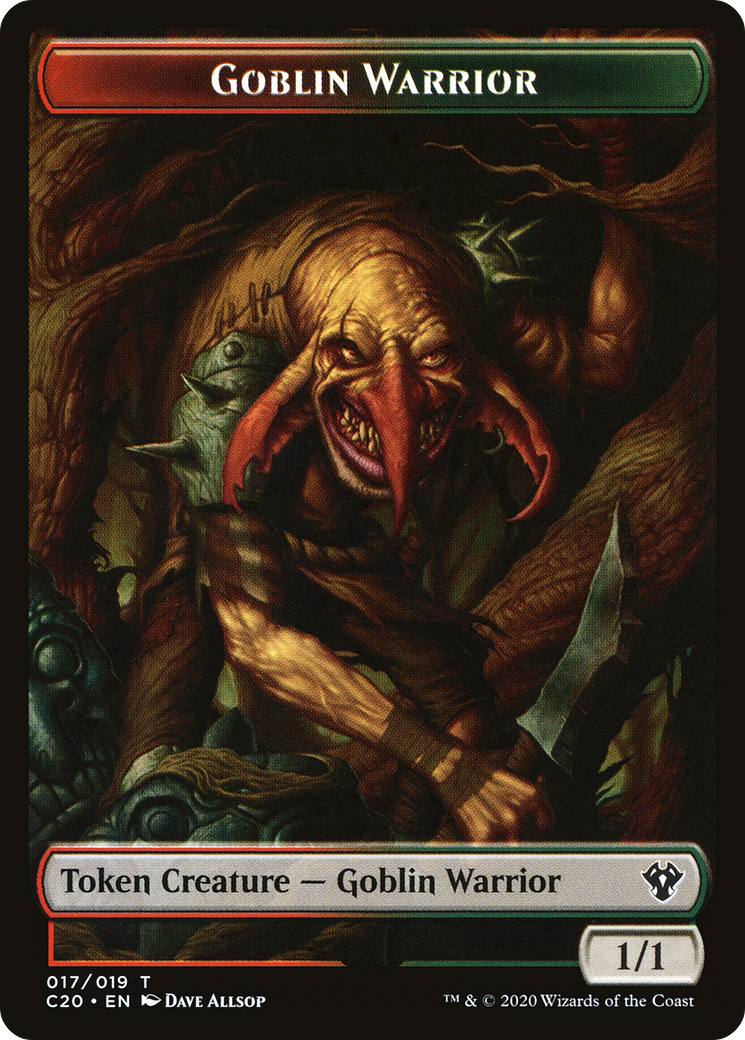 Goblin Warrior  [Commander 2020 Tokens]