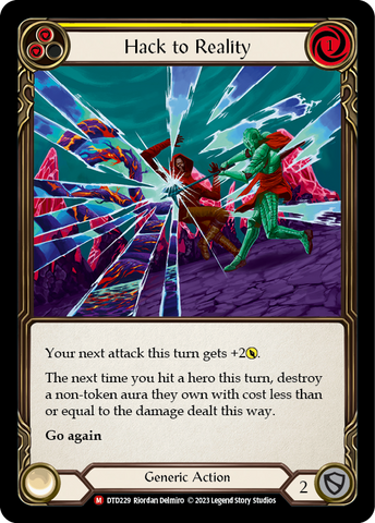 Hack to Reality [DTD229] (Dusk Till Dawn)  Rainbow Foil