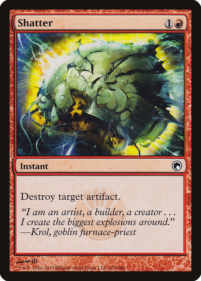 Shatter [Scars of Mirrodin] Foil