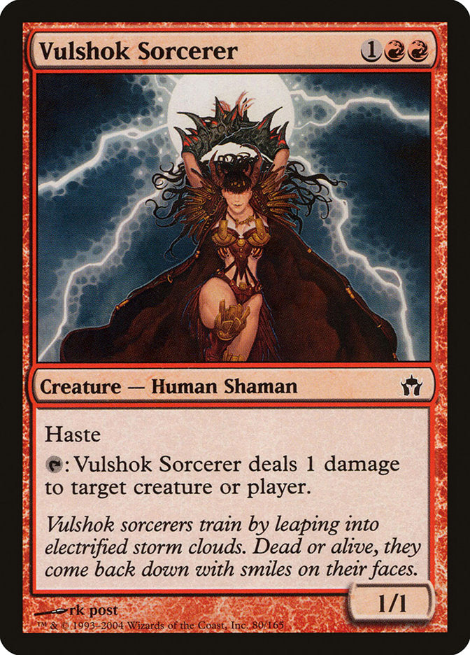 Vulshok Sorcerer [Fifth Dawn] Foil