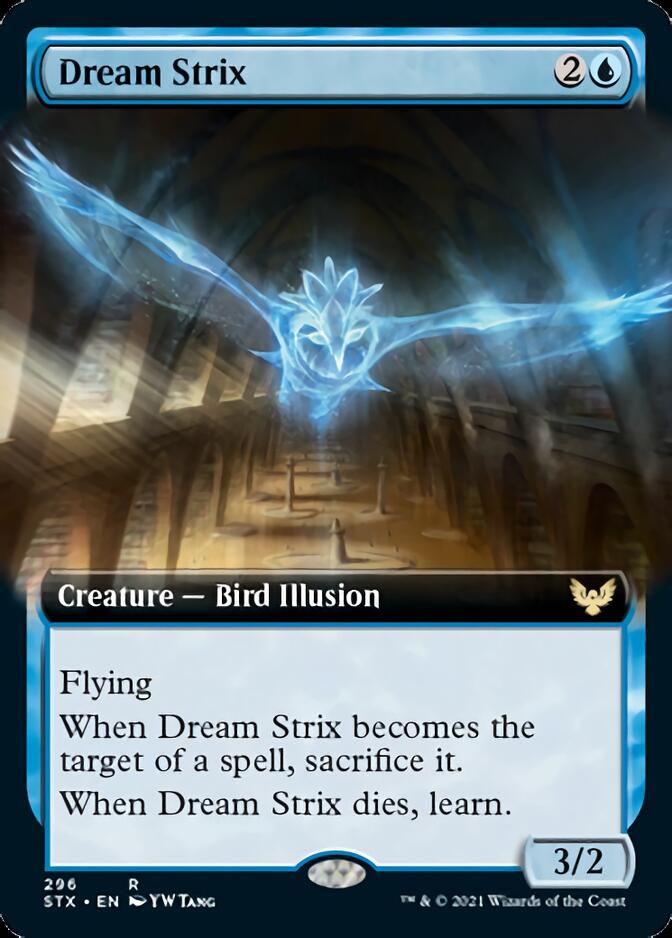 Dream Strix (Extended Art) [Strixhaven: School of Mages] Foil