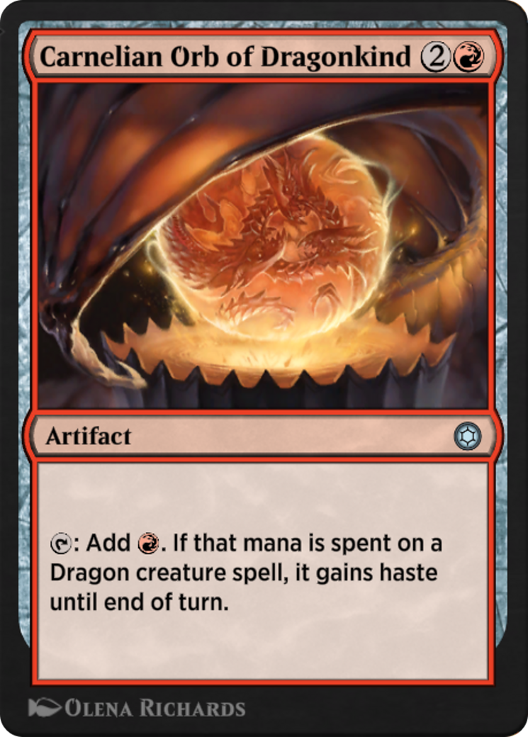 Carnelian Orb of Dragonkind  [Alchemy Horizons: Baldur's Gate]