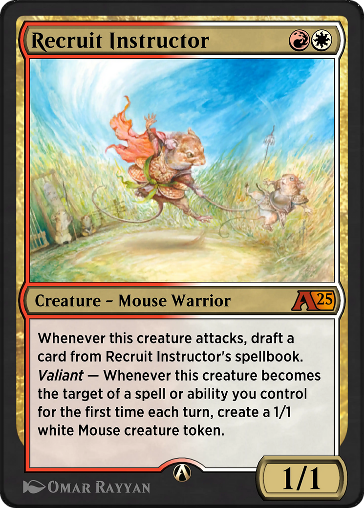 Recruit Instructor  [Alchemy: Bloomburrow]