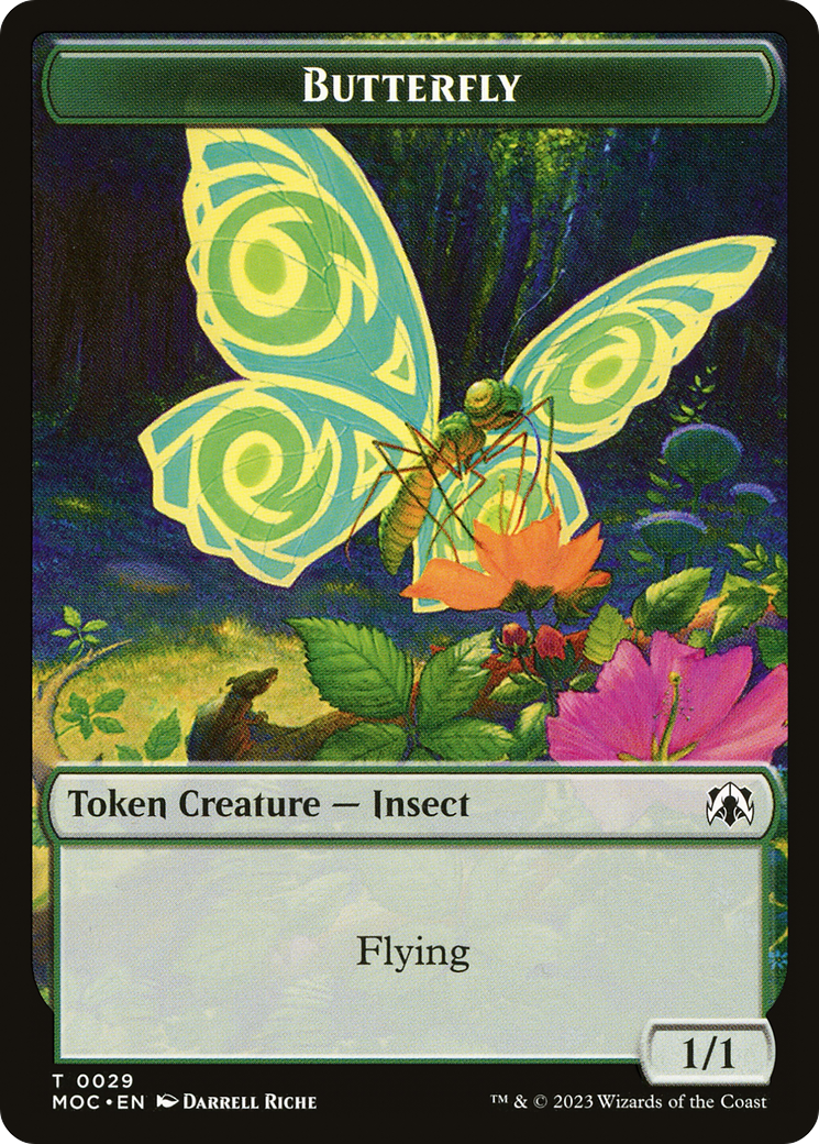 Butterfly  [March of the Machine Commander Tokens]