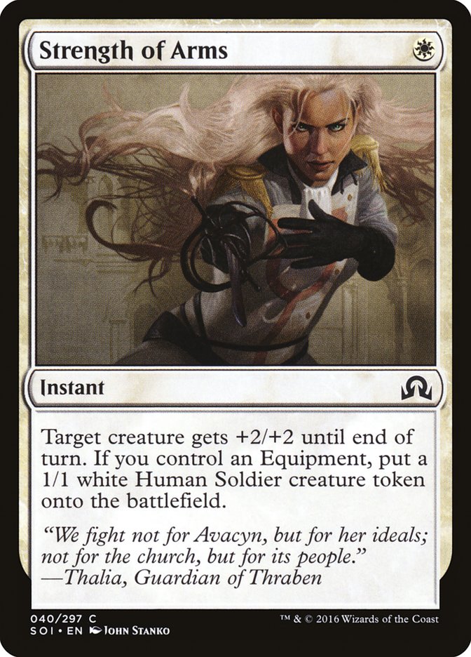 Strength of Arms [Shadows over Innistrad] Foil