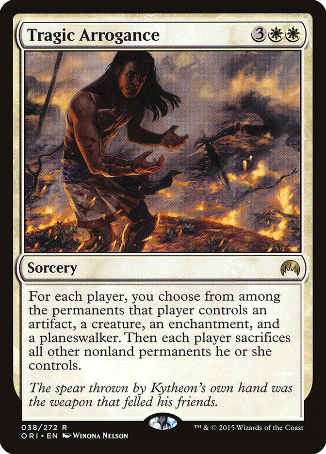Tragic Arrogance [Magic Origins] Foil
