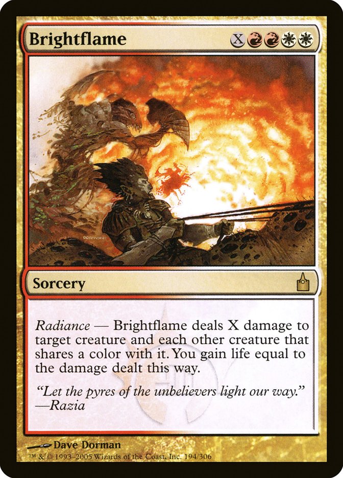 Brightflame [Ravnica: City of Guilds] Foil