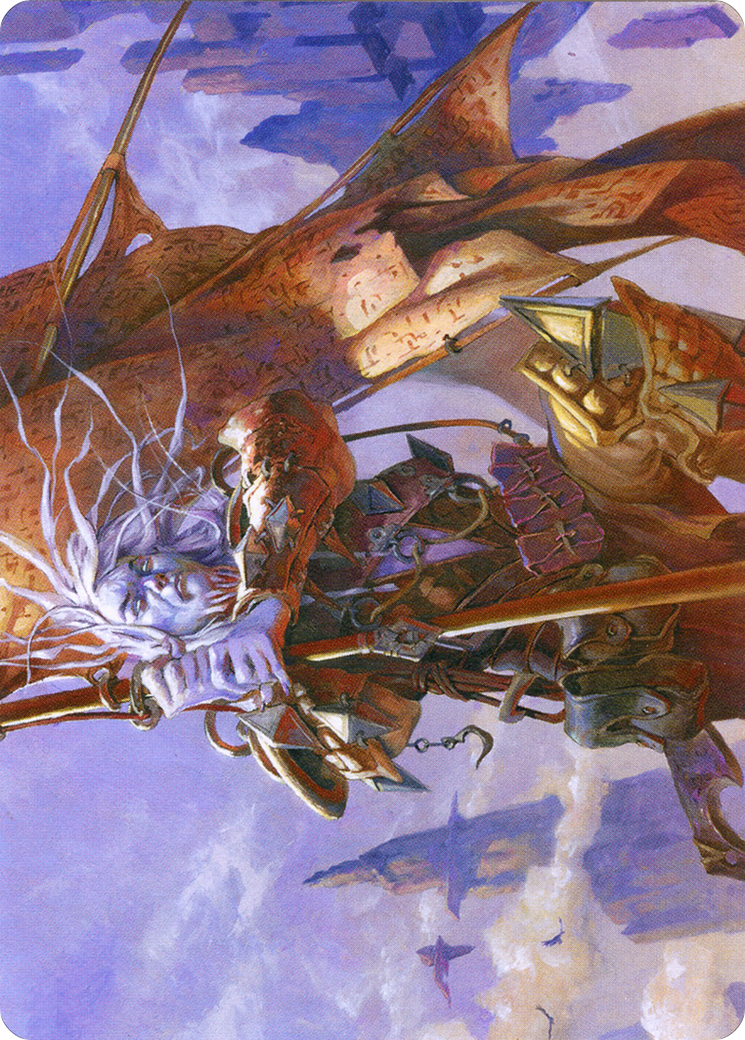 Sea Gate Banneret // Sea Gate Banneret  [Zendikar Rising Art Series] (Borderless)