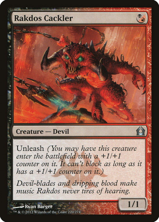 Rakdos Cackler [Return to Ravnica] Foil