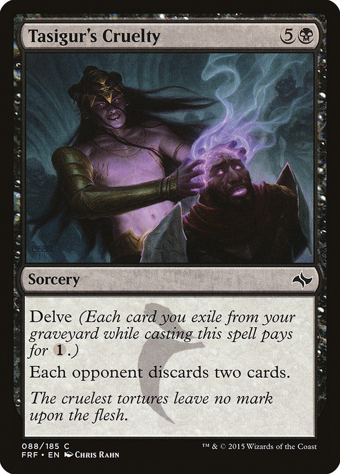 Tasigur's Cruelty [Fate Reforged] Foil