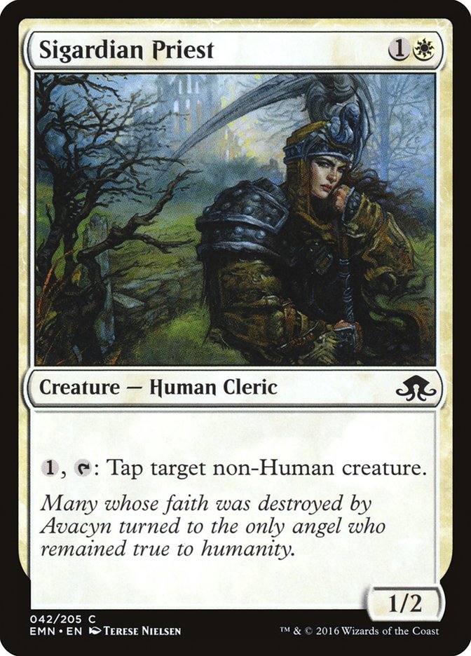 Sigardian Priest [Eldritch Moon] Foil