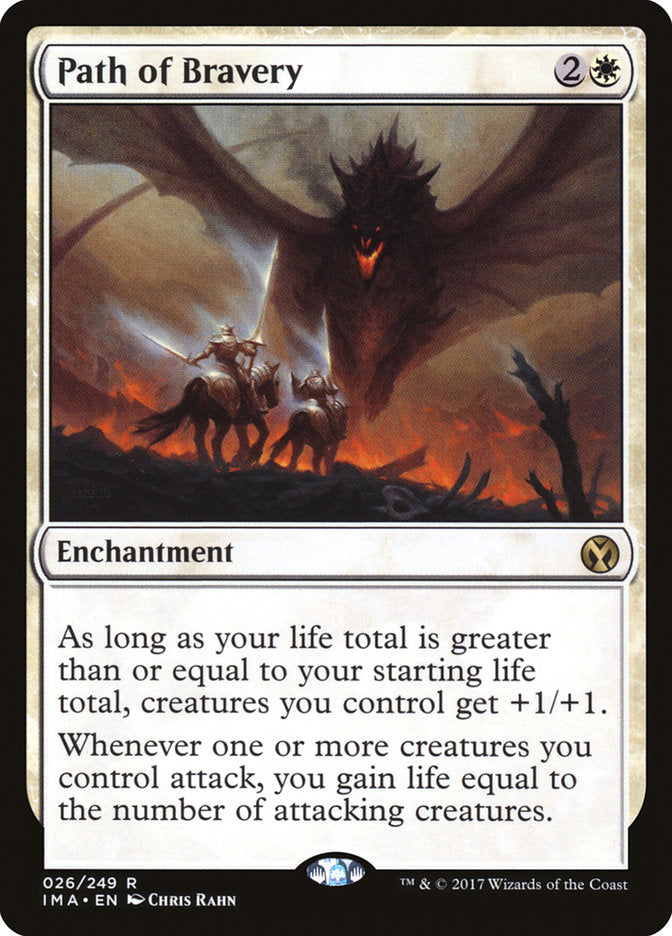 Path of Bravery [Iconic Masters] Foil
