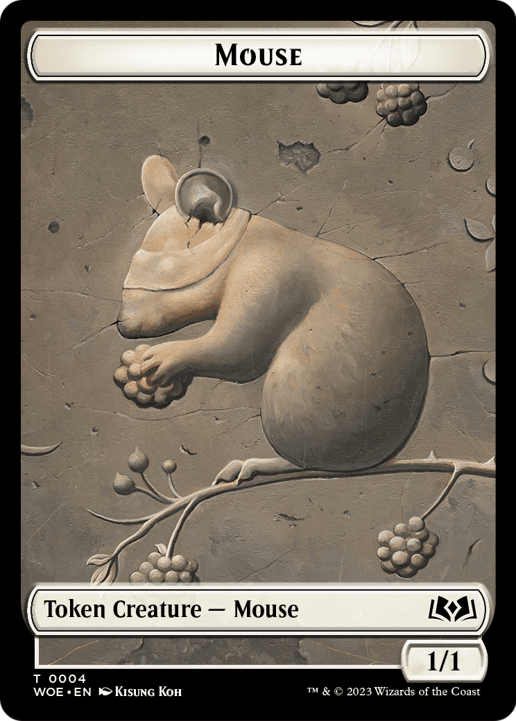 Mouse  [Wilds of Eldraine Tokens]