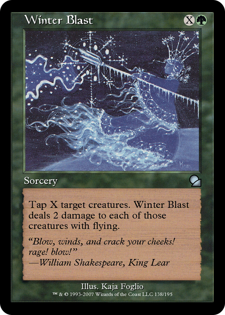 Winter Blast  [Masters Edition] Foil