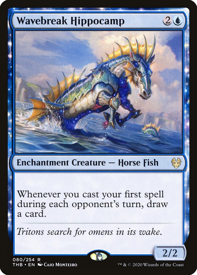 Wavebreak Hippocamp [Theros Beyond Death] Foil