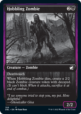 Hobbling Zombie [Innistrad: Double Feature] Foil