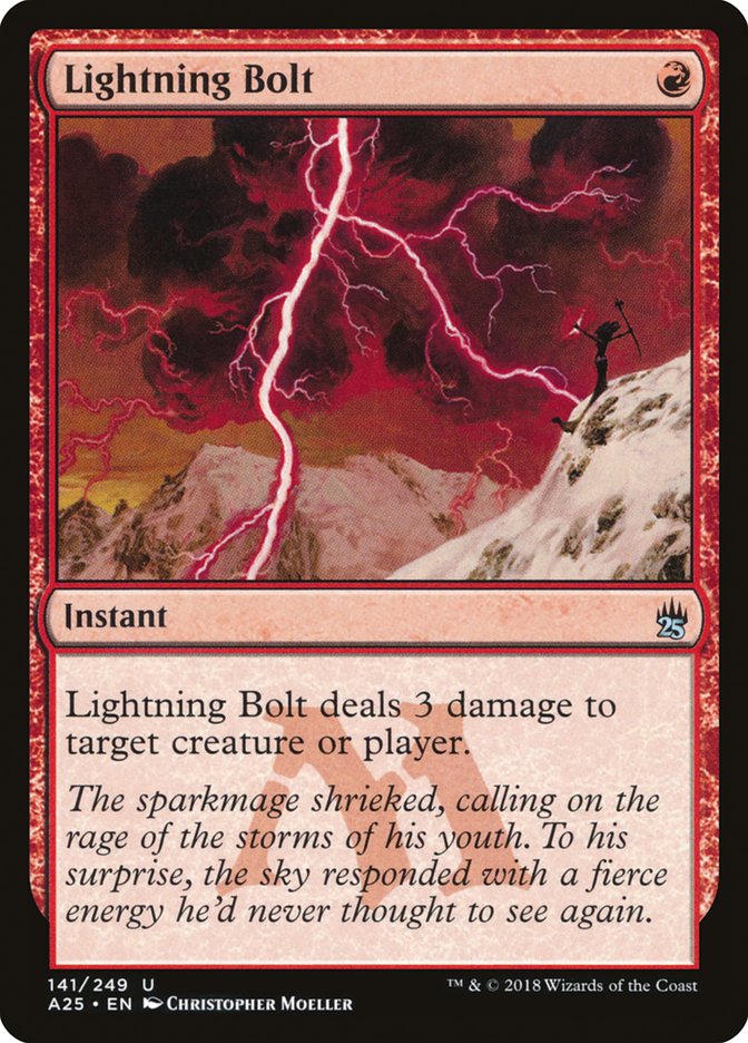 Lightning Bolt [Masters 25] Foil