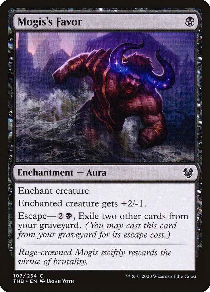 Mogis's Favor [Theros Beyond Death] Foil