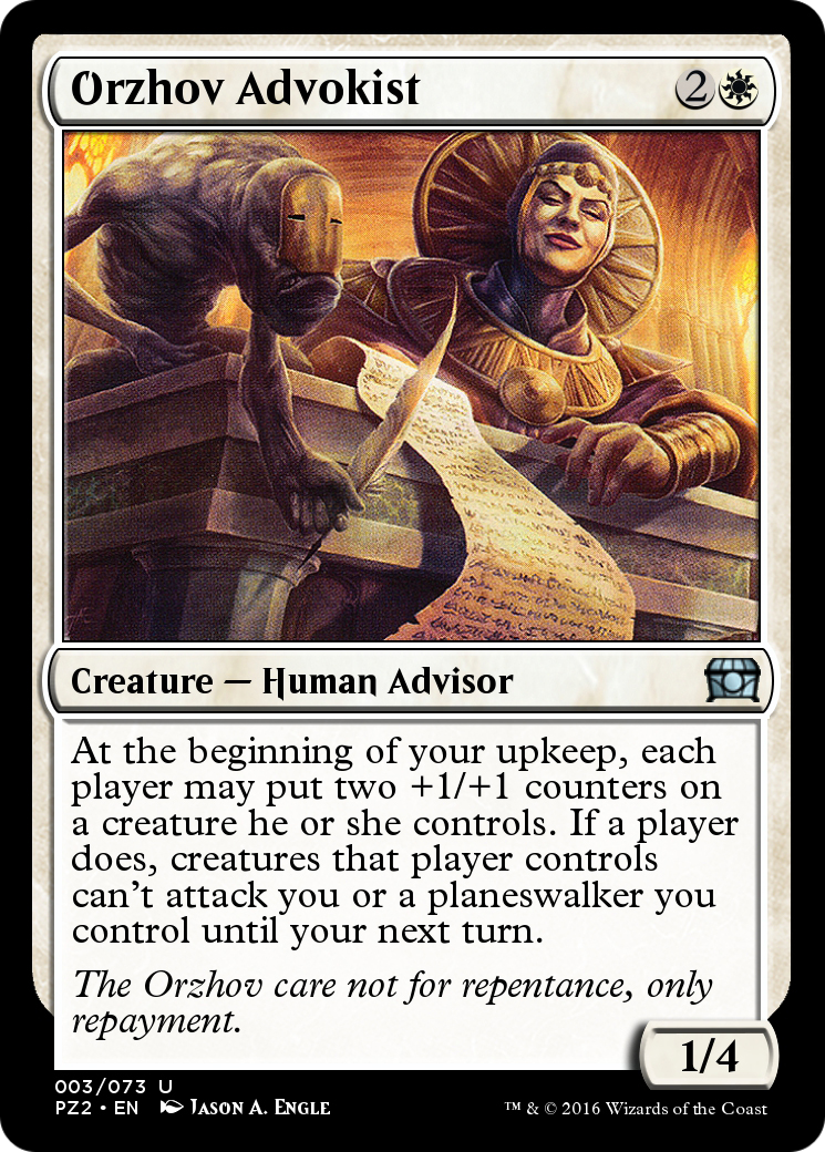 Orzhov Advokist  [Treasure Chest]