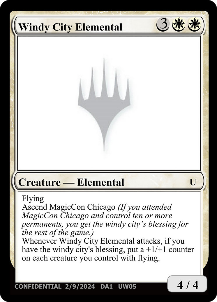 Windy City Elemental  [Unknown Event]