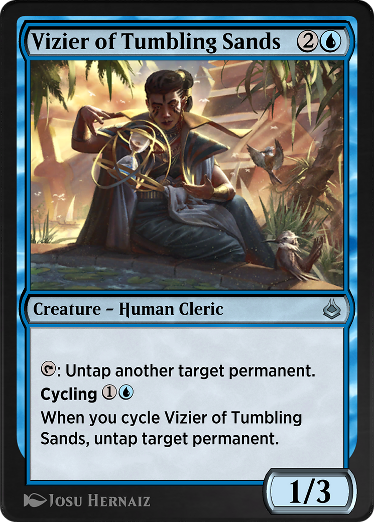 Vizier of Tumbling Sands  [Amonkhet Remastered]