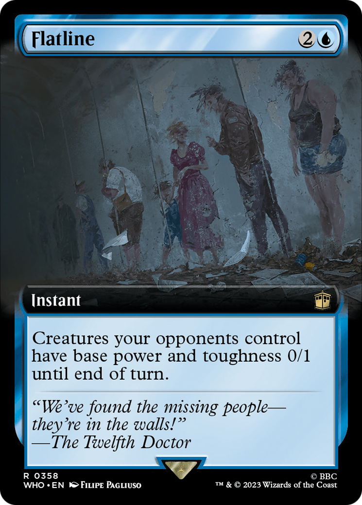 Flatline (Extended Art) [Doctor Who] Foil
