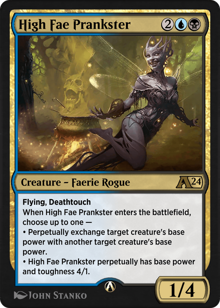 High Fae Prankster  [Alchemy: Wilds of Eldraine]