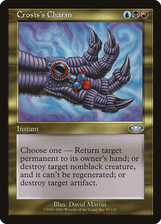 Crosis's Charm [Planeshift] Foil