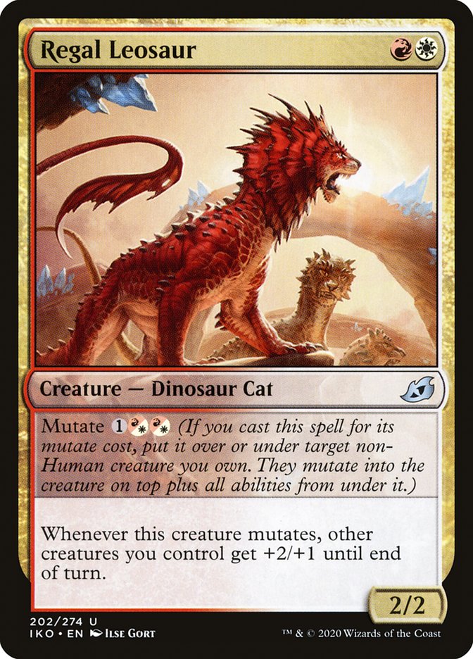 Regal Leosaur [Ikoria: Lair of Behemoths] Foil