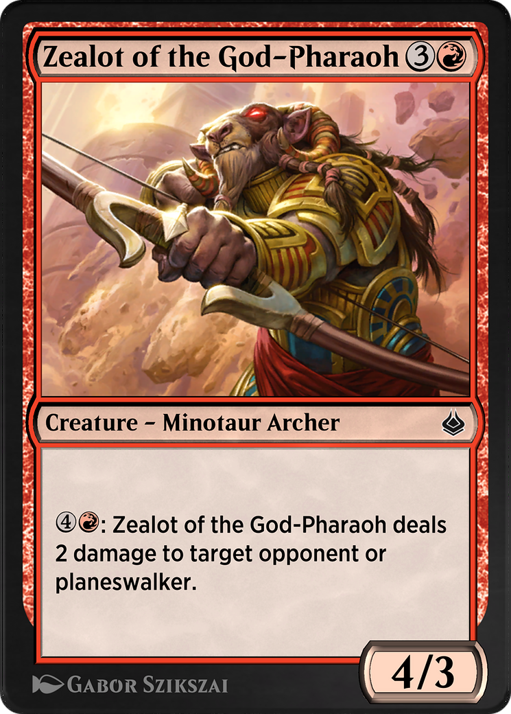 Zealot of the God-Pharaoh  [Amonkhet Remastered]