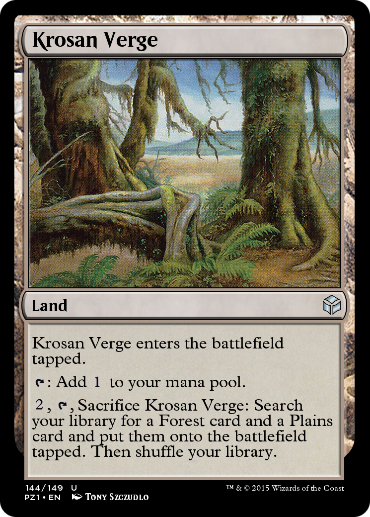 Krosan Verge  [Legendary Cube Prize Pack] Foil