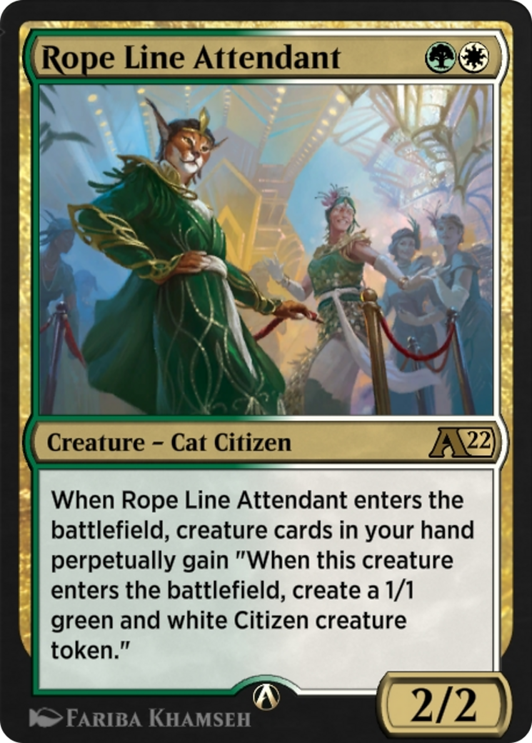 Rope Line Attendant  [Alchemy: New Capenna]