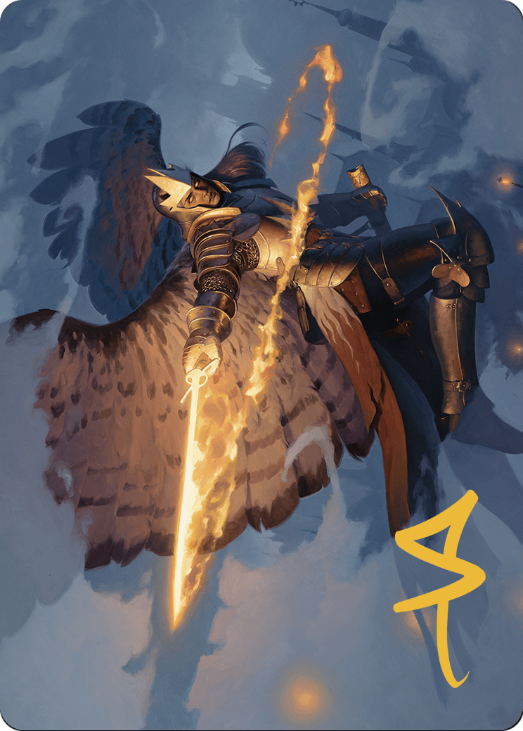 Aurelia's Vindicator // Aurelia's Vindicator  [Murders at Karlov Manor Art Series] (Borderless)