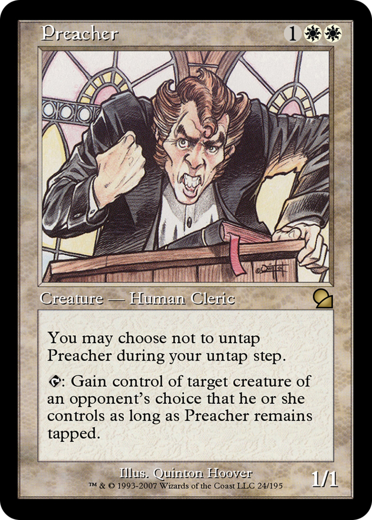 Preacher  [Masters Edition] Foil